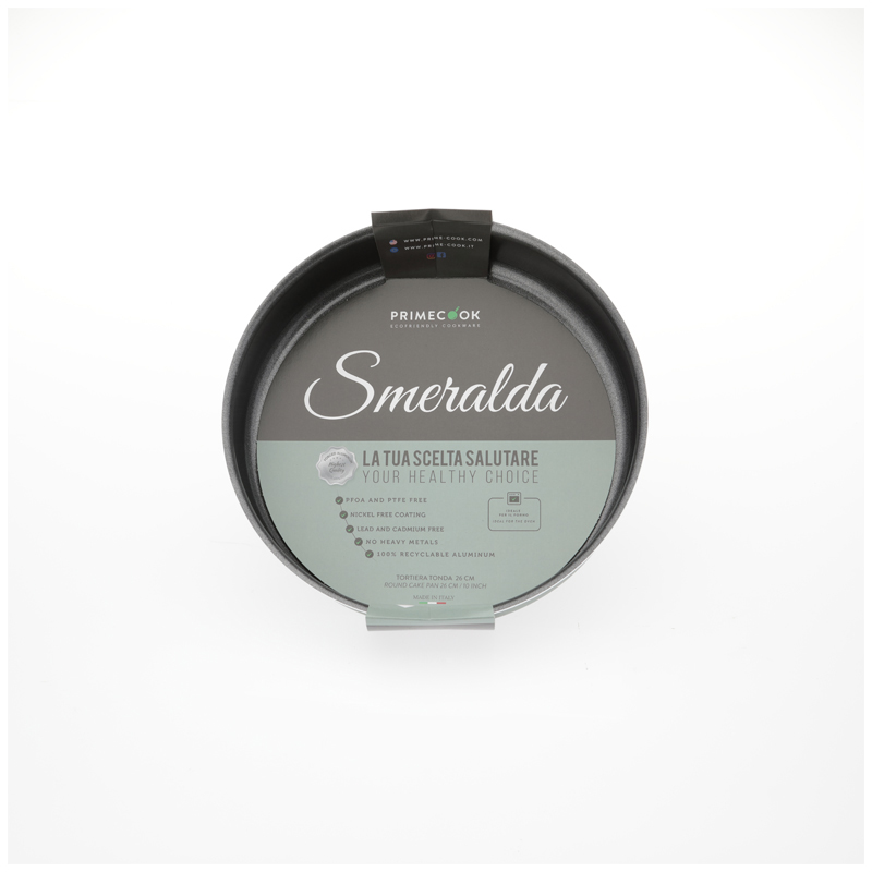 PFAS-freie Backform mit sicherer EcoShield-Antihaftbeschichtung und individueller Bedruckung von Logo oder Text