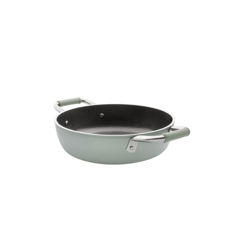 Primecook Bratpfanne, Schmorpfanne, und Risotto-Pfanne in einem mit Antihaftbeschichtung ohne PFAS