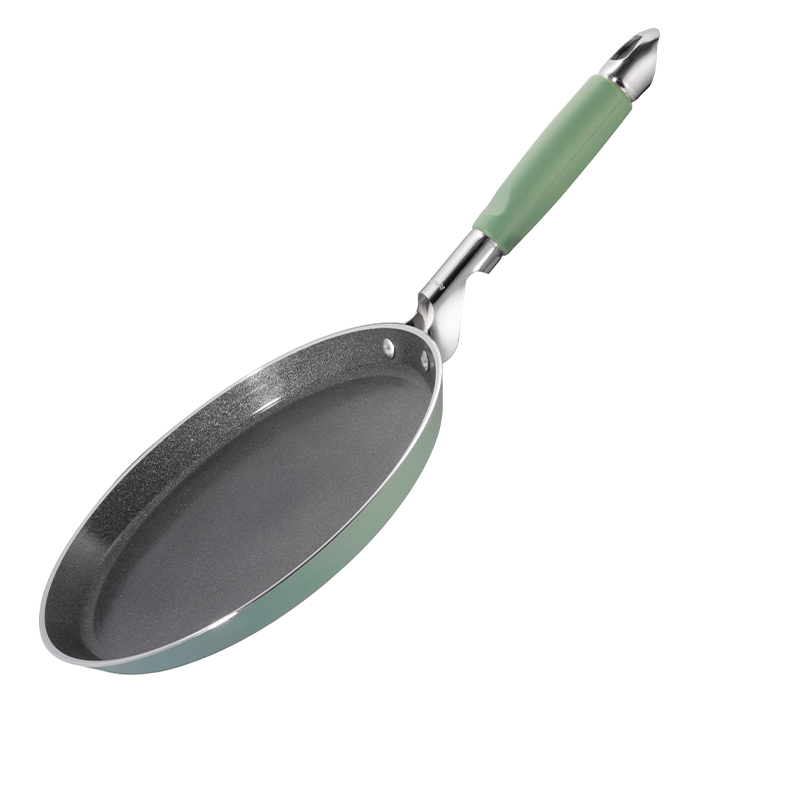 Crêpes-Pfanne mit ultra-glatter, kratzfester EcoShield-Beschichtung – für dauerhaft sicheres Braten ohne Schadstoffe