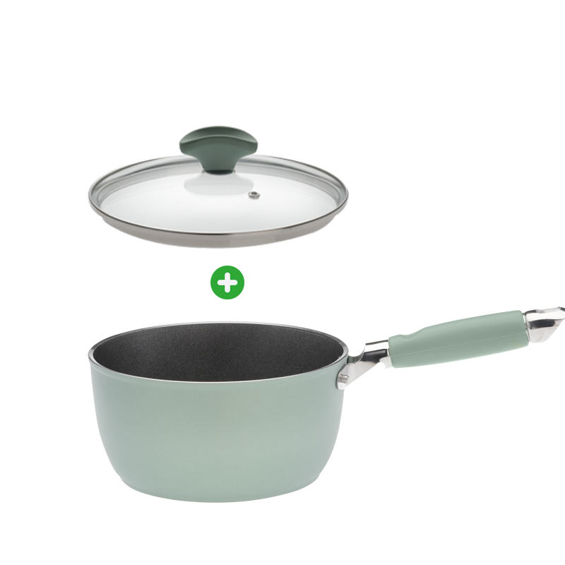 Primecook Stieltopf - Saucentopf 20 cm met Deckel; PFAS frei